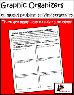 Free problem solving graphic organizer to help students compare and contrast different problem solving strategies - from Raki's Rad Resources. Free problem solving graphic organizer to help students compare and contrast different problem solving strategies - from Raki's Rad Resources.